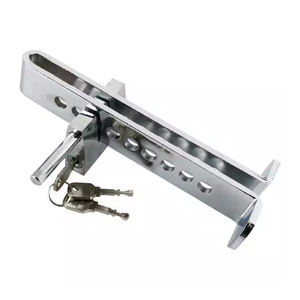 XMM-776ステンレス鋼盗難防止自動車用隠しブレーキスロットルペダルロッククラッチロック車用 - Product Image 3