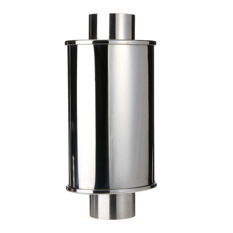 1142 SS304 Polished Ultra Quiet Exhaust