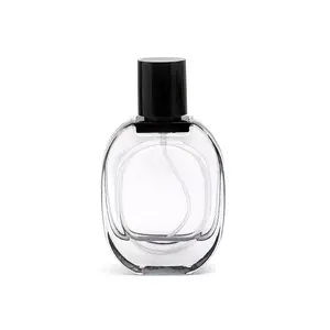 Vintage Oval Shape Private Labled 30ml Glass Perfume Bottles Atomizer Empty Fine Mist Spray Bottle Refillable