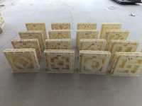 Moule à blocs creux double face en plastique ABS pour la fabrication de briques en béton, modèle S30-10, fabriqué par Reazone