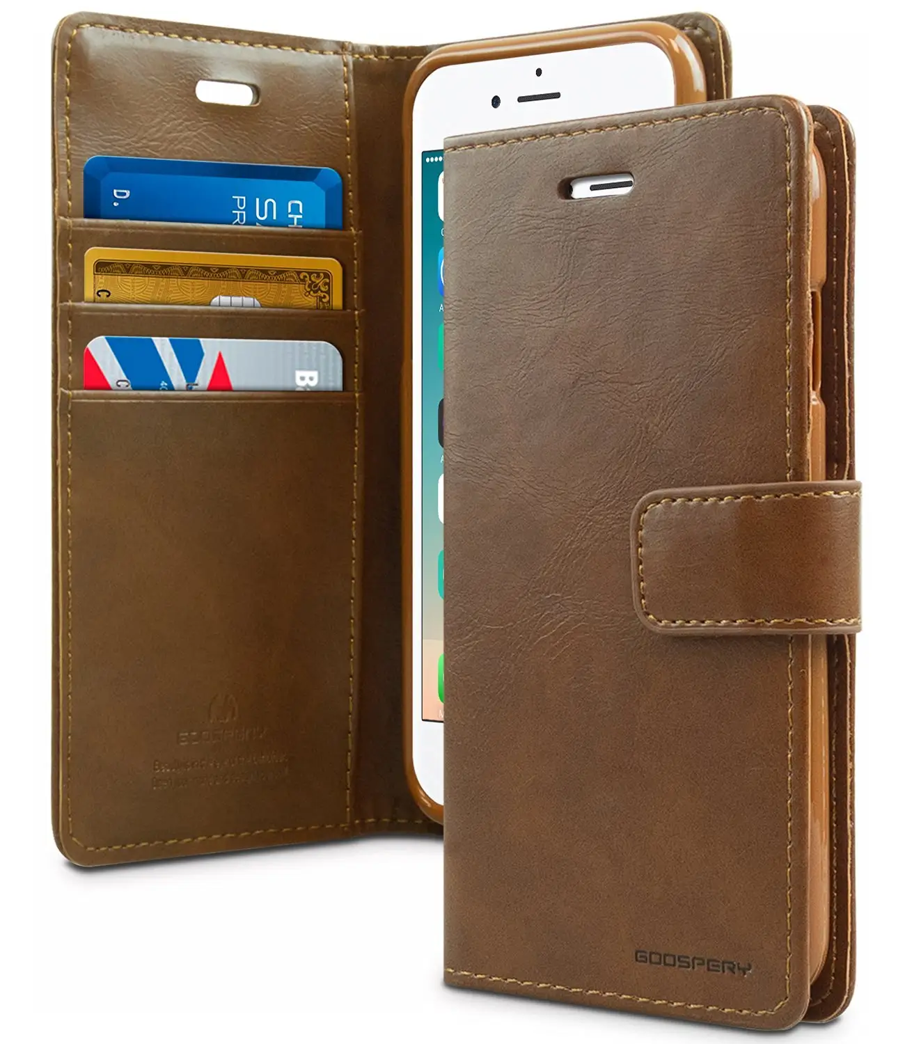 Bluemoon Diary Flip Leather Case For Huawei P SMART PRO 2019 Wallet Case