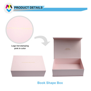 Custom Logo Printed Embossed Gold Foil Magnetic <b>Foldable</b> Luxury Storage Gift Packaging Rigid Paper <b>Box</b> Recyclable - Product Image 3