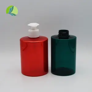 Hot Pet nhựa Lotion Spray Chai với lotion bơm 550ml 300ml nước rửa tay chai dầu gội đầu bán buôn màu đỏ màu xanh lá cây