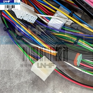LNHF Caja de fusibles y mazo de cables de cabina para excavadora Catpillar 312D 315D 320D 350-8253 3508253 259-5296 2595296 2840917 284-0917 - Product Image 4