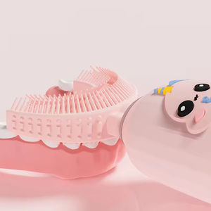 Brosse à dents électrique sonique pour adultes, rechargeable, ABS, étanche IPX7, 360 degrés, en forme de U, mignonne et douce - Product Image 3