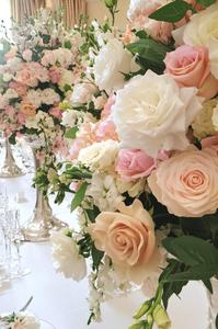 <span class=keywords><strong>Vase</strong></span> à fleurs blanches de luxe centres de table de mariage artificiels fleurs décoratives pour les fournitures de mariage de fête - Product Image 4