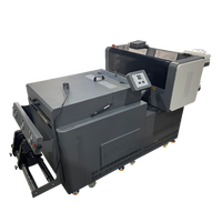 A2 A3 DTF Tshirt Printer 4 têtes 30 cm DTF Printer Set avec I3200 Xp600 Print Head avec Powder Shaking Machine A2