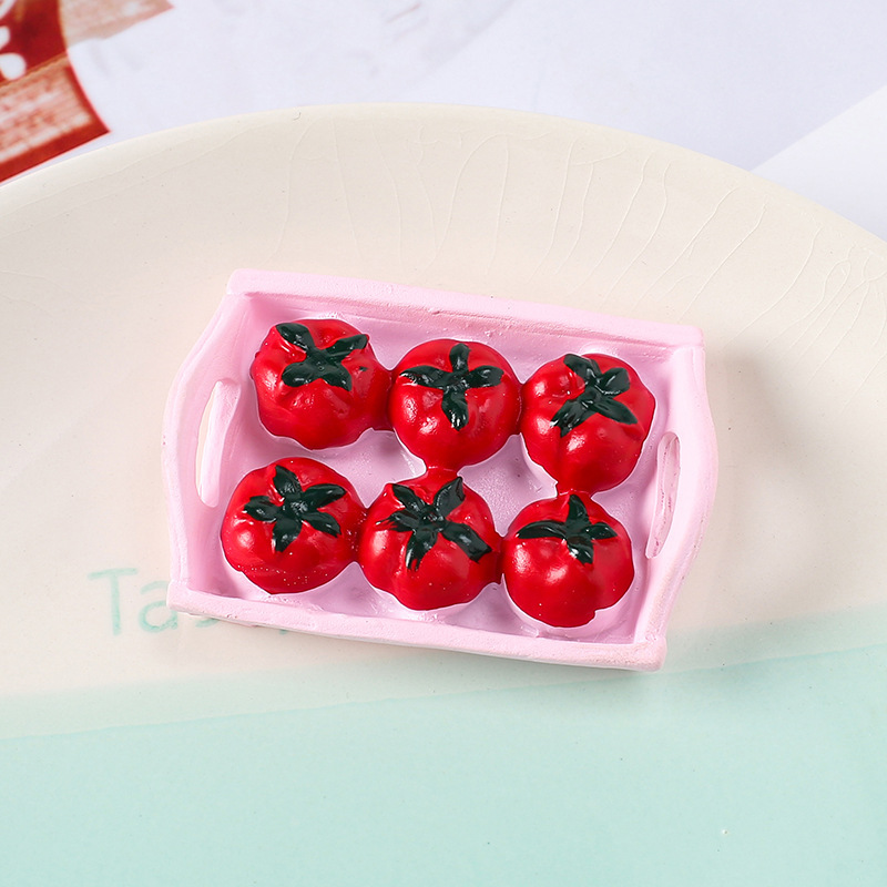 Tomato pink platter with magnet