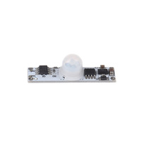 Suministro de tiras de luces LED con control de luz, guirnaldas de luces y módulos de interruptores con sensor infrarrojo 4010 con tiempo de retardo de 0 a 5V-12V
