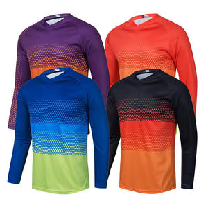 Camicie <span class=keywords><strong>da</strong></span> moto <span class=keywords><strong>da</strong></span> cross a sublimazione in maglia MTB a manica lunga personalizzate abbigliamento <span class=keywords><strong>da</strong></span> Mountain Bike - Product Image 5