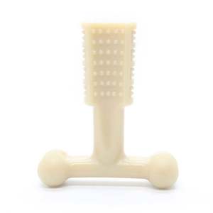 GRS destek toptan evcil hayvan ürünleri naylon köpek T kemik şekli diş temiz sopa Chew oyuncak interaktif diş fırçası çiğneme oyuncağı - Product Image 5