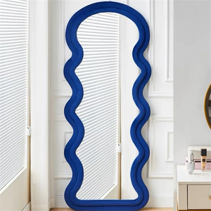 Buen <span class=keywords><strong>Precio</strong></span> de pie espejo de suelo personalizado al por mayor grandes espejos enmarcados de cuerpo entero - Product Image 5