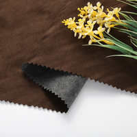 Tissu en velours floqué naturel, non pelucheux, pour étui à lunettes, doublure de boîte cadeau haut de gamme, 58 pouces
