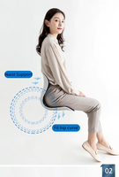 Confortable décompression fesses taille soin Correction coussin assis soutien lombaire chaise de bureau Posture correcteur chaise