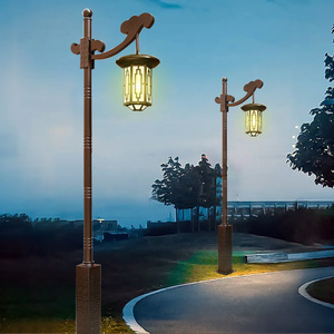 Lampes de jardin Juming Led 20w style chinois antique pour cours, jardins et parcs - Product Image 1