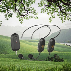 T9 אוזניות אלחוטיות ניידות cardioid עבור מורים, הכנסייה שימוש חיצוני מתכת ועמיד פלסטיק - Product Image 2