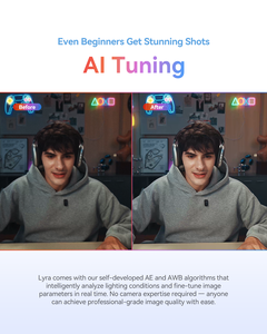 Cámara Web Hollyland Lyra 4K UHD con Sensor CMOS, Imágenes 4K, 50MP, para Reuniones, Capacitación, Grabación de Video, Transmisión en Vivo - Product Image 5