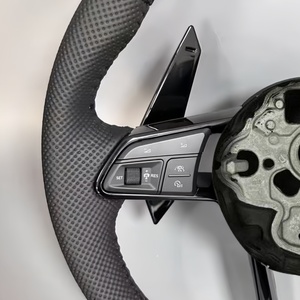 Volante de Cuero Negro Completo al por Mayor de Fábrica para <span class=keywords><strong>Volkswagen</strong></span> VW Golf Mk7 GTI Golf R GTE Passat Jetta Bora Santana <span class=keywords><strong>Caddy</strong></span> - Product Image 4