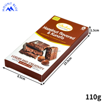 Premium Dubai - Style Avellana con sabor y barra de chocolate Kunafa, 110g Snack gourmet de lujo con sabor único