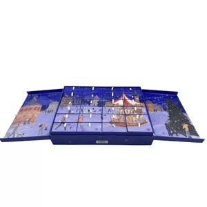 <span class=keywords><strong>Calendario</strong></span> de Adviento con Cajas Sorpresa para la Cuenta Regresiva de Navidad, con Cajones, de Cartón Rígido, para Regalos Navideños - Product Image 6