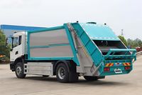 Camion compacteur de déchets ISUZU Blue Dongfeng 8m³ 1000kg Extensions 2800/3300 L Résidentiel Rotatif pour eau chaude et gouttières