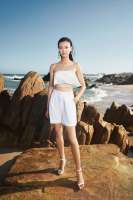 Crop top pour femmes, écologique, respirant, séchage rapide, bonne qualité, fabricant vietnamien, service ODM OEM accepté, assistance clientèle 24h/24 et 7j/7