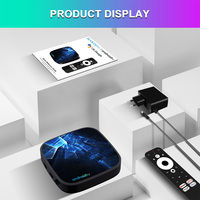 Control Remoto por Voz BT Original de Fábrica, Amlogic S905Y4-B, Androidtv, Tv Box Android 11, Tvbox 4k, Smart Box Androidtv