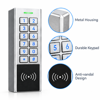Système de contrôle d'accès par clavier RFID WiFi Tuya XK8-WIFI, contrôleur de porte intelligent, déverrouillage à distance par carte PIN, étanche IP66