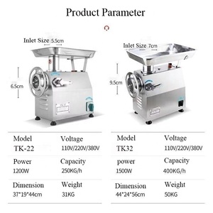 Vleda Nueva Máquina Picadora <span class=keywords><strong>de</strong></span> <span class=keywords><strong>Carne</strong></span> Fresca <span class=keywords><strong>de</strong></span> 1500W <span class=keywords><strong>de</strong></span> Acero Inoxidable para Rebanar, <span class=keywords><strong>Picar</strong></span> y Moler <span class=keywords><strong>Carne</strong></span> - Dispositivo Automático <span class=keywords><strong>de</strong></span> Alta Calidad - Product Image 2