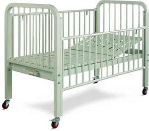 Aolike ALK06-CH1P Solución Económica para el Cuidado <span class=keywords><strong>de</strong></span> la Salud <span class=keywords><strong>Infantil</strong></span> para Hospitales, Cama <span class=keywords><strong>Infantil</strong></span> Manual <span class=keywords><strong>de</strong></span> Una Función, Acero, Lateral Completo - Product Image 3