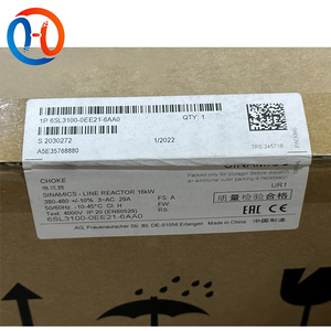 全新原装PLC控制器适用于SINAMICS LINE REACTOR 16kW 380-480V 6SL3100-0EE21-6AA0 - Product Image 1