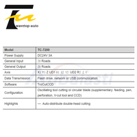 Controlador de movimiento oscilante Wavetop-auto TC-7200 DC24V 3A para herramientas de corte oscilantes