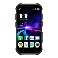Mini Teléfonos Móviles Pequeños SOYES S10 de 3" con NFC SOS 3GB 32GB, Mini Smartphone Robusto Android 4G con Huella Dactilar e Identificación Facial