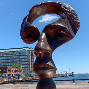 Escultura <span class=keywords><strong>de</strong></span> cuestionamiento <span class=keywords><strong>de</strong></span> <span class=keywords><strong>la</strong></span> mente Michael Alfano - Product Image 1