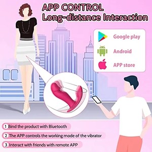 Ứng Dụng Rung Rung Rung Mặc Mặc âm Vật G Tại Chỗ Vibrator Cho Phụ Nữ Điều Khiển Từ Xa Hoàn Hảo Phù Hợp Bướm Panty - Product Image 5