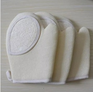 Meilleure vente chaude 100% naturel coréen gommage chanvre épurateur deux côtés dos luffa éponges séchées corps nettoyage exfoliant outils - Product Image 3