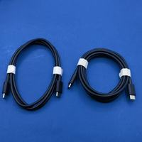 Cable de Datos TPE Blindado de Doble Puerto Tipo-C, 1.8m-3A 60W, Carga Rápida PD, para Teléfonos Móviles y Bancos de Energía