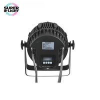 Projecteur LED Par 200W 18x10W RGBW 4-en-1, étanche IP65, 15-60 °   pour scène en plein air