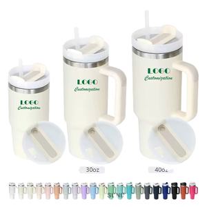 Vaso Térmico Personalizado de Acero Inoxidable de 40 oz con Asa y Tapa, Aislamiento Térmico de 6 a 12 Horas para Viajes de Aventura - Product Image 1