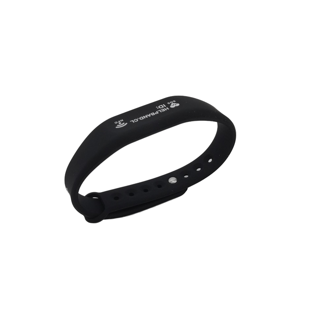 Adjustable Nfc Payment Nfc Band Programmable Nfc Chip Bracelet Customized Logo 424DNA Silicone Wristband