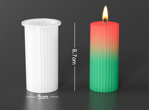 Molde de silicona de columna romana Retro europea para hacer velas, hornear y jabón, regalo y decoraciones para el hogar - Product Image 3