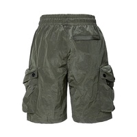 Short OEM Long Cordon de serrage Dropshipping FOG Running Men Nylon Cargo Short Pants