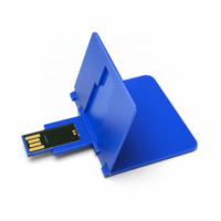 Clé USB promotionnelle pliable personnalisée pour cartes de visite, 16 Go, 32 Go, vente en gros