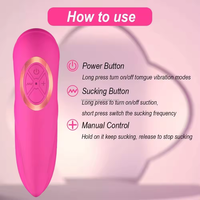 Vibrateur de langue d'aspiration de léchage en gros jouets sexuels pour femme pompe à ventouse pour sein agrandir pompe à ventouse de massage vibrateur