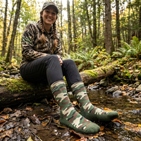 Chaussettes imperméables camouflage pour hommes et femmes, mi-mollet, pour la chasse, la randonnée, la pêche, le ski, le cyclisme, coupe-vent, respirantes, gardent les pieds au sec