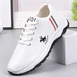 <span class=keywords><strong>Zapatillas</strong></span> de deporte de cuero Pu para caminar para <span class=keywords><strong>hombre</strong></span>, <span class=keywords><strong>zapatillas</strong></span> de deporte de cuero PU ligeras y <span class=keywords><strong>baratas</strong></span>, gran oferta al por mayor - Product Image 2