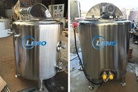Cuve de fusion et de maintien isolée pour sirop et mélasse, grande capacité 1000L 2000L 3000L, avec serpentin chauffant enveloppé et couvercle supérieur entièrement ouvert