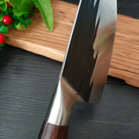 Couteau de chef chinois en gros, couteau de boucher en acier inoxydable, couteau à découper, hachoir martelé, couteau à désosser, couteau de cuisine