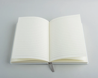 Carnets de notes scolaires en cuir blanc, avec couverture rigide, impression personnalisée, sublimation, A4, A5, A6