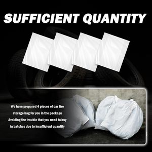 Sacs de rangement plats extra-larges en LDPE transparent, résistants aux déchirures, avec logo personnalisé imprimé en gravure, pour voiture, vélo, bicyclette - Product Image 3